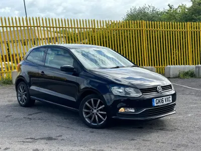 Used VW Polo Design 2016 Black Hatchback