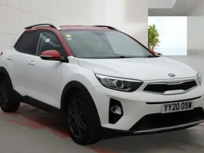 Used Kia Stonic 118 HP (86 kW) 2020 White SUV