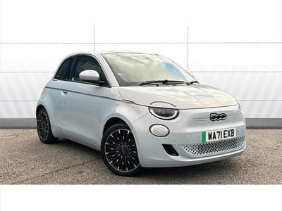 Blue Used 2021 Fiat 500e La Prima Hatchback | £14,530 (Fair price)