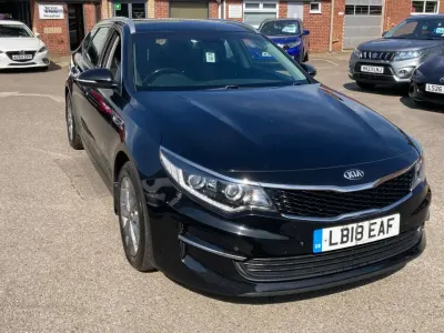 Used Kia Optima 139 HP (102 kW) 2018 Black Estate