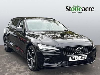 Black Used 2025 Volvo V60 Plus Estate | £36,995 (Expensive)