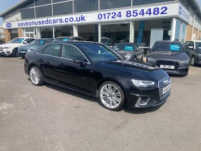 Used Audi A4 S-Line 150 HP (110 kW) 2019 Black Sedan