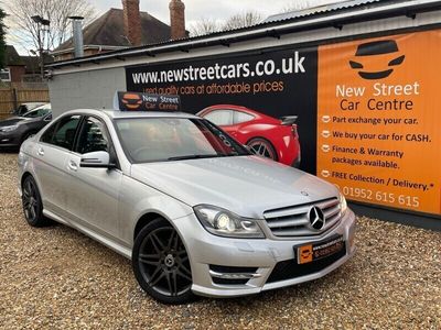 used Mercedes C220 C Class 2.1CDI AMG Sport Plus G-Tronic+ Euro 5 (s/s) 4dr Saloon