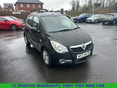Used Vauxhall Agila 2012 Black MPV