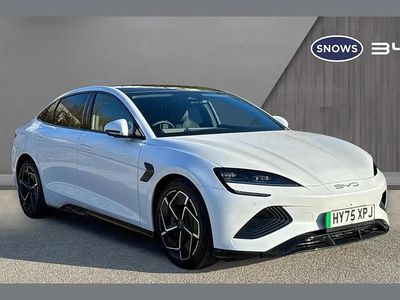 White New 2025 BYD Seal Design Sedan | £36,990 (Expensive)