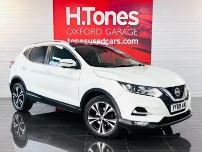 Used Nissan Qashqai N-Connecta 115 HP (84 kW) 2019 White SUV