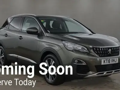 Begagnad Peugeot 3008 Allure 130 HK (95 kW) 2018 Grå SUV
