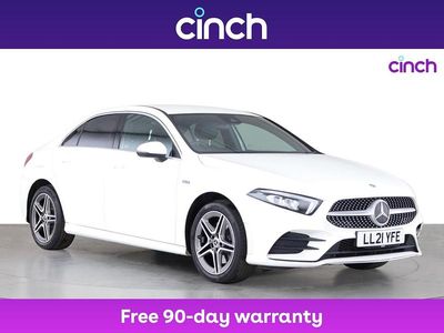 White Used 2021 Mercedes A250 AMG line Sedan | £16,989 (Fair price)
