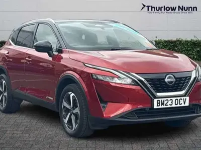 Used Nissan Qashqai N-Connecta 190 HP (139 kW) 2022 Red SUV