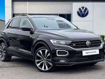 Used VW T-Roc R-line 150 HP (110 kW) 2022 Black SUV