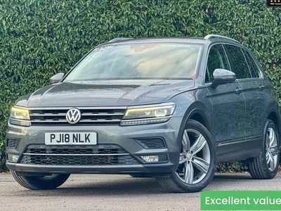 Grey Used 2018 VW Tiguan SEL SUV | £17,990 (Fair price)