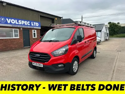 Used Ford Transit Custom S 105 HP (77 kW) 2020 Red Van