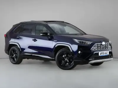 Used Toyota RAV4 Hybrid 2019 Blue SUV