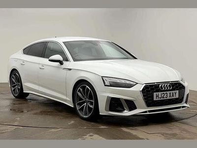 Used Audi A5 Sportback S-Line 161 HP (118 kW) 2023 White Hatchback