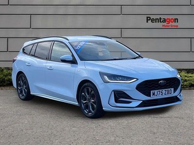 Silver New 2025 Ford Focus ST-Line Hatchback | £22,995 (A bit pricey)