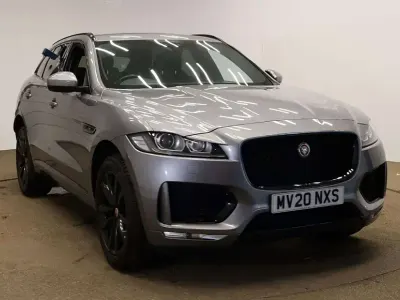 Usado Jaguar F-Pace Chequered Flag 180 HP (132 kW) 2020 Cinzento SUV