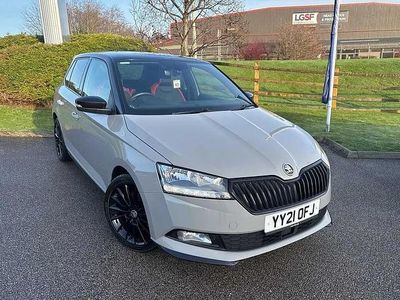 Meteor grey black magic pearl effect Used 2021 Skoda Fabia Monte Carlo Hatchback | £13,495 (A bit pricey)