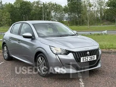 Used Peugeot 208 Active 75 HP (55 kW) 2020 Grey Hatchback