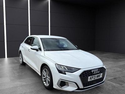 Used Audi A3 Sport 110 HP (80 kW) 2021 White Sedan