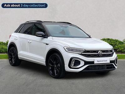Begagnad VW T-Roc Black Edition 150 HK (110 kW) 2025 Vit SUV