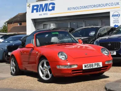 Used Porsche 993 200 HP (147 kW) 1994 Red Cabriolet
