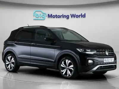 Begagnad VW T-Cross Black Edition 110 HK (80 kW) 2022 Svart SUV
