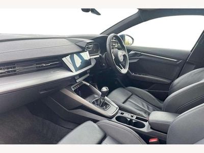 Used Audi A3 S-Line 110 HP (80 kW) 2023 Blue Sedan