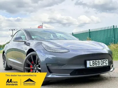 Used Tesla Model 3 Performance 82 kW (112 HP) 2019 Grey Sedan
