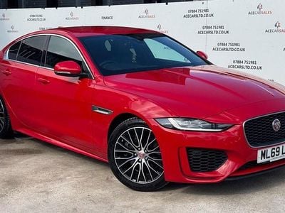 Used Jaguar XE R-Dynamic 300 HP (220 kW) 2019 Red Sedan
