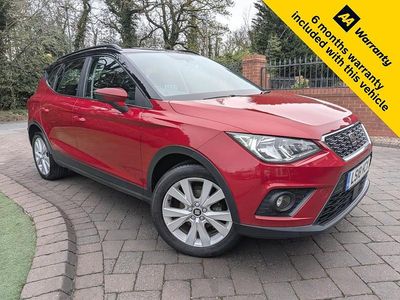 Used Seat Arona SE Technology 95 HP (69 kW) 2018 Desire red SUV