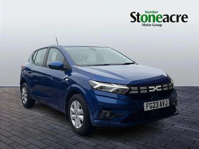 Used Dacia Sandero Expression 90 HP (66 kW) 2023 Blue Hatchback
