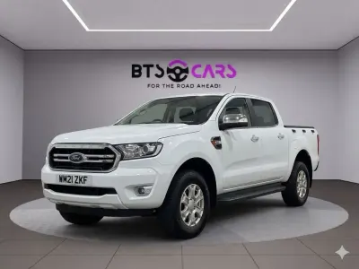 Begagnad Ford Ranger XLT 2021 Vit Pickup