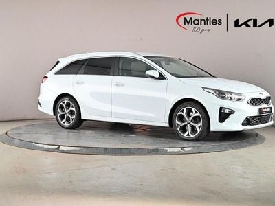 Used Kia Ceed Sportswagon 138 HP (101 kW) 2020 White Estate