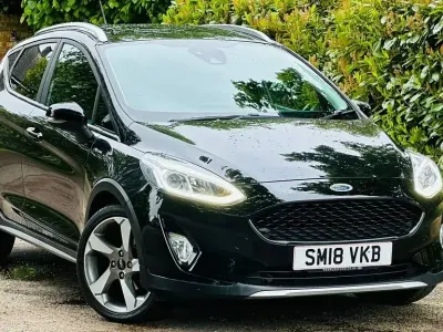Used Ford Fiesta Active 100 HP (73 kW) 2018 Black Hatchback