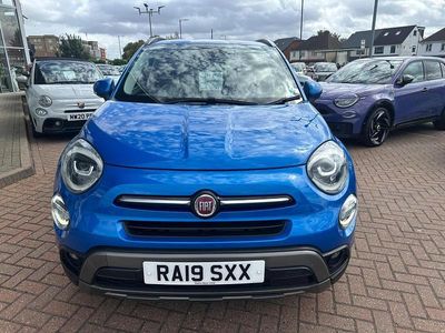 Blue Used 2019 Fiat 500X Cross Plus SUV | £9,995 (Fair price)
