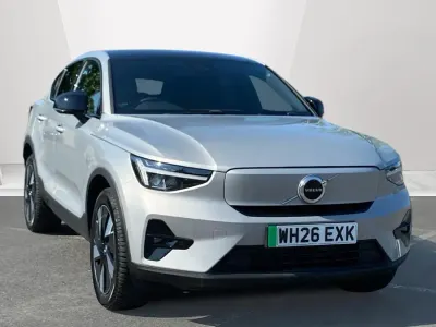 New Volvo C40 Plus 300 kW (408 HP) 2026 Special metallic  silver dawn SUV