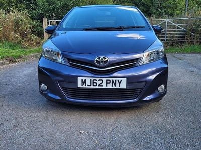 Blue Used 2012 Toyota Yaris SR Hatchback | £3,200 (Fair price)