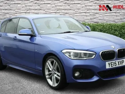 Used BMW 116 M Sport 2015 Blue Hatchback