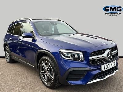Blue Used 2021 Mercedes GLB200 AMG line SUV | £21,995 (Good price)