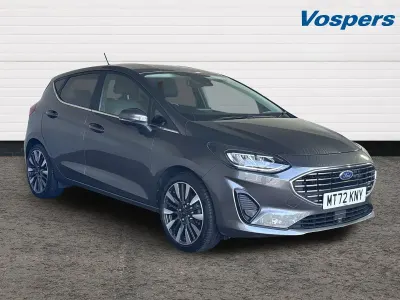 Used Ford Fiesta Titanium X 99 HP (72 kW) 2022 Grey Hatchback
