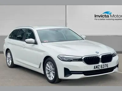 Used BMW 520 Comfort Edition 190 HP (139 kW) 2023 White Estate