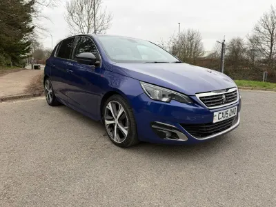 Second-hand Peugeot 308 GT-line 2015 Albastru Hatchback
