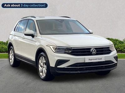 White Used 2022 VW Tiguan Life SUV | £21,475 (Fair price)