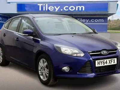 Used Ford Focus Titanium 125 HP (91 kW) 2014 Blue Hatchback
