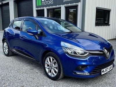 Used Renault Clio IV Dynamique 90 HP (66 kW) 2017 Blue Hatchback
