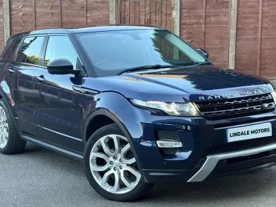 Gebraucht Land Rover Range Rover evoque Dynamic 190 PS (139 kW) 2014 Blau SUV