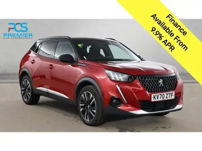 Used Peugeot 2008 GT-line 2020 Red SUV
