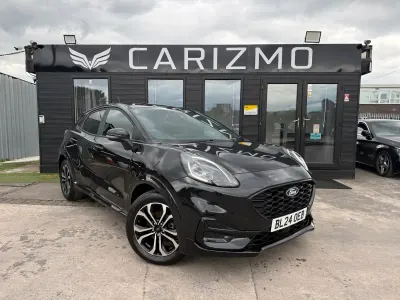 Begagnad Ford Puma ST-Line 2024 Svart SUV