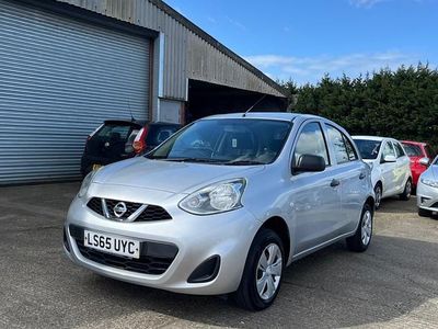 Begagnad Nissan Micra Visia 2015 Silver Halvkombi