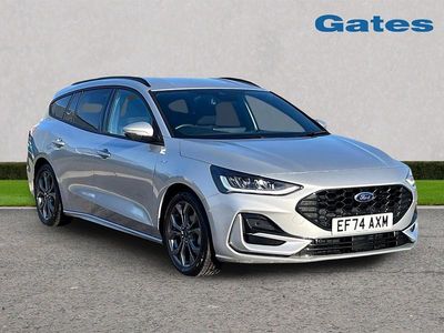 Silver Used 2024 Ford Focus ST-Line Estate | £19,799 (Fair price)